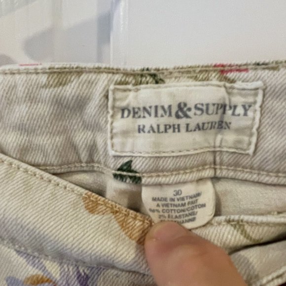 Ralph Lauren Denim & Supply Floral Jeans - Picture 5 of 6